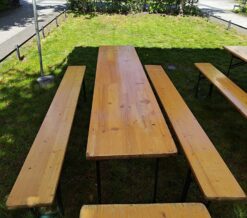 Bierzeltgarnitur-Tisch 50cm